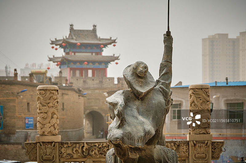 榆林米脂县李自成行宫图片素材