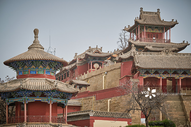 榆林米脂县李自成行宫图片素材