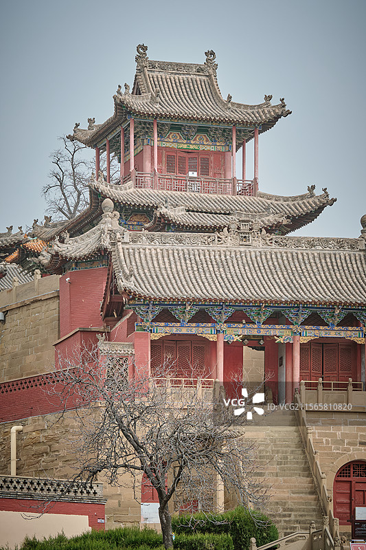 榆林米脂县李自成行宫图片素材