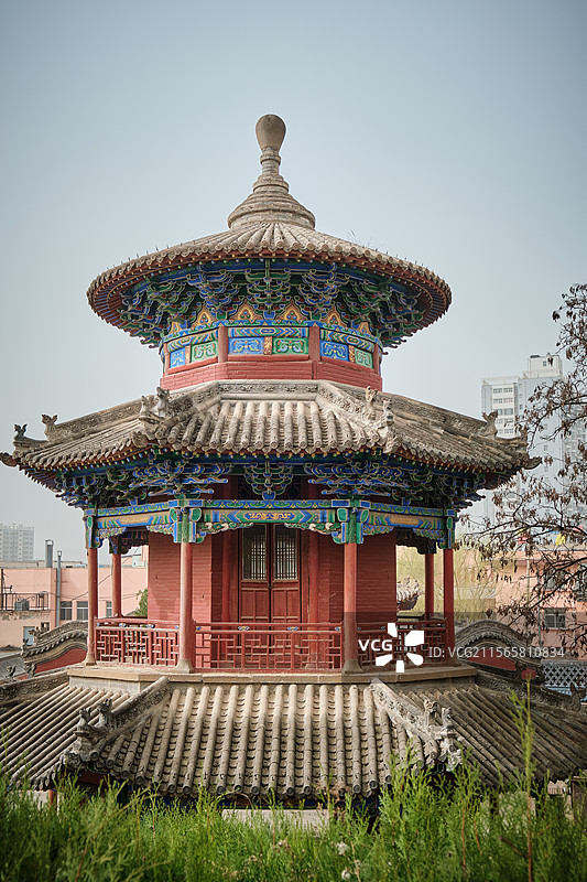 榆林米脂县李自成行宫图片素材