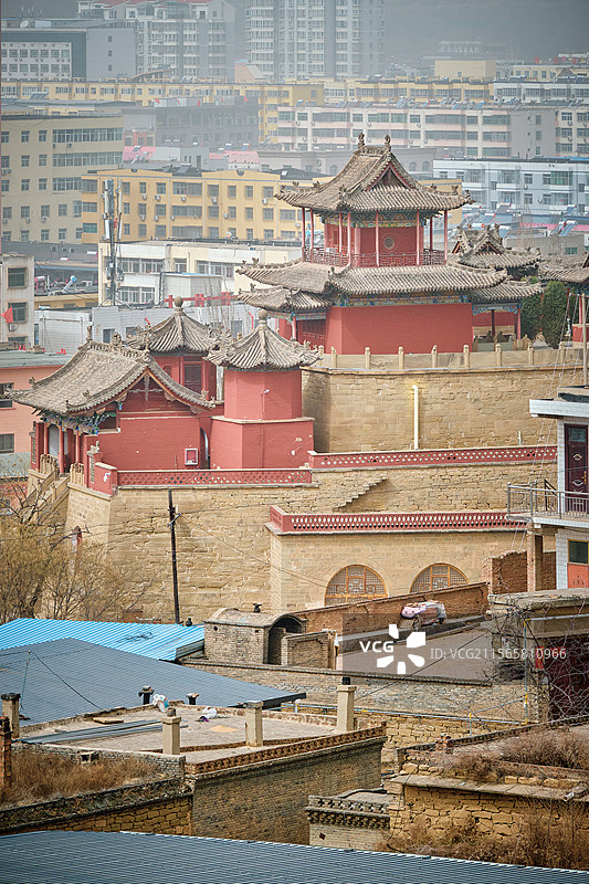 榆林米脂县李自成行宫图片素材