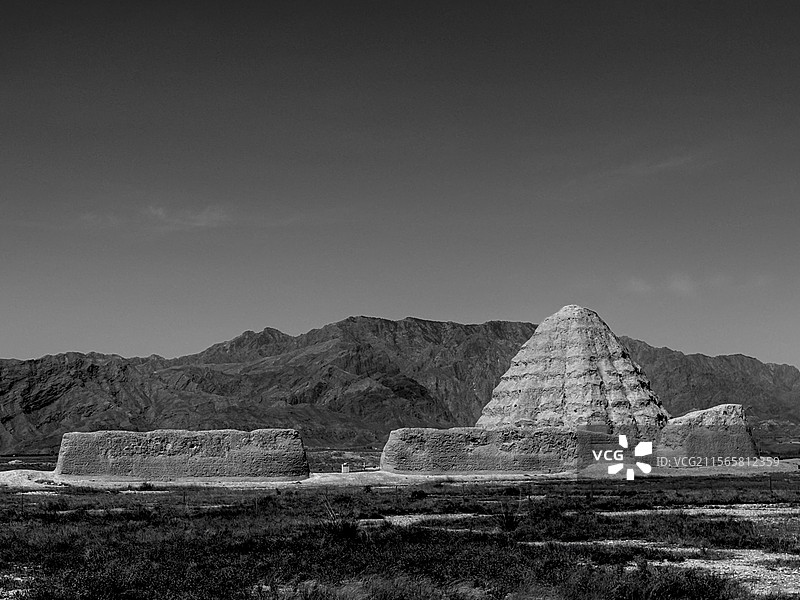西夏王陵图片素材