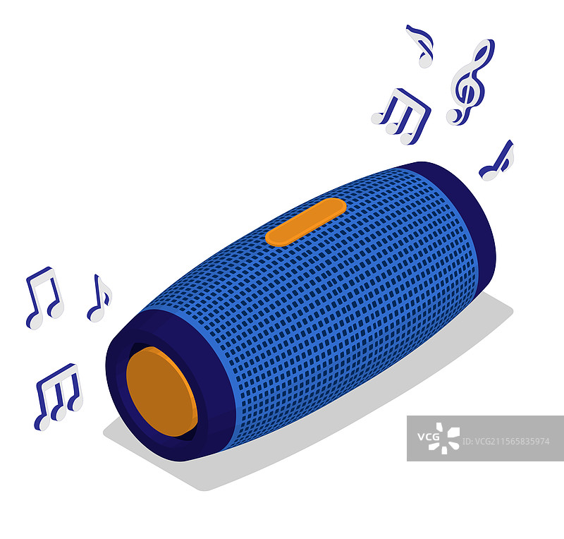 等距可拆卸的自然派对音响嘈杂图片素材