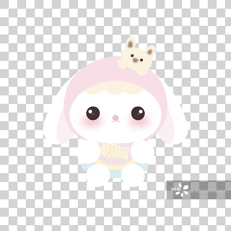 鱼饼兔图片素材