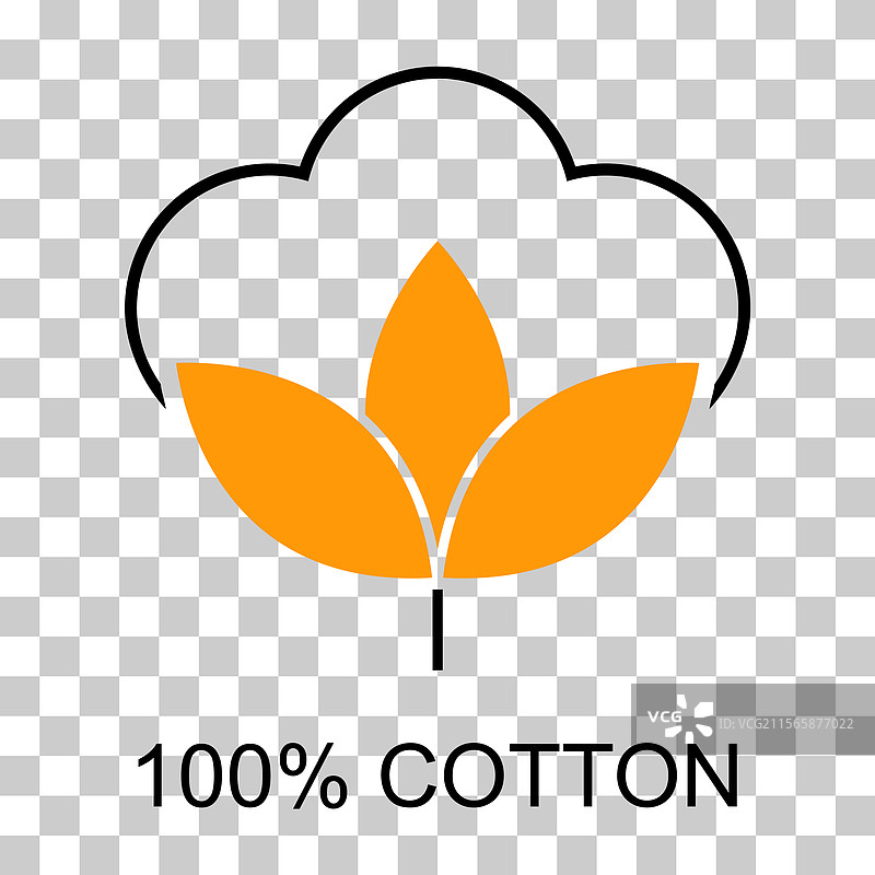 有机棉服装标志自然符号图片素材