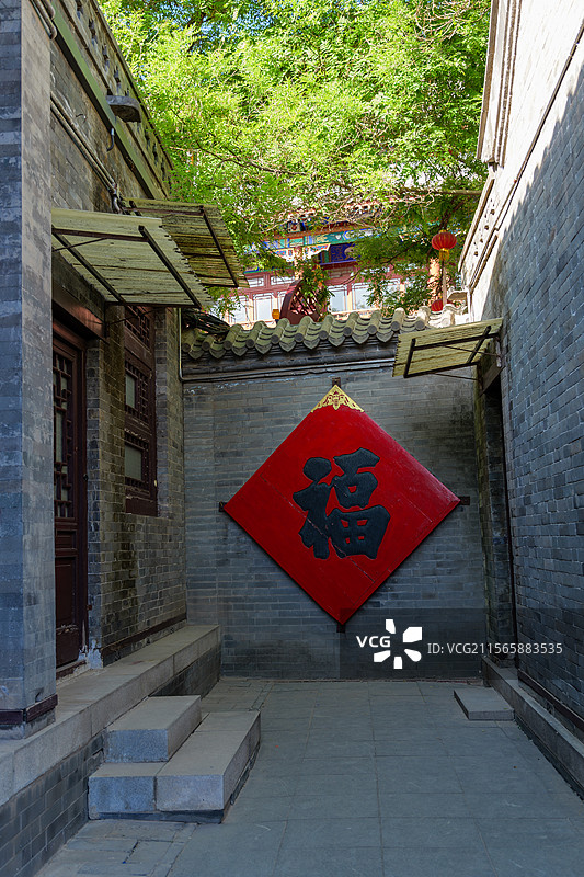 天津杨柳青石家大院图片素材