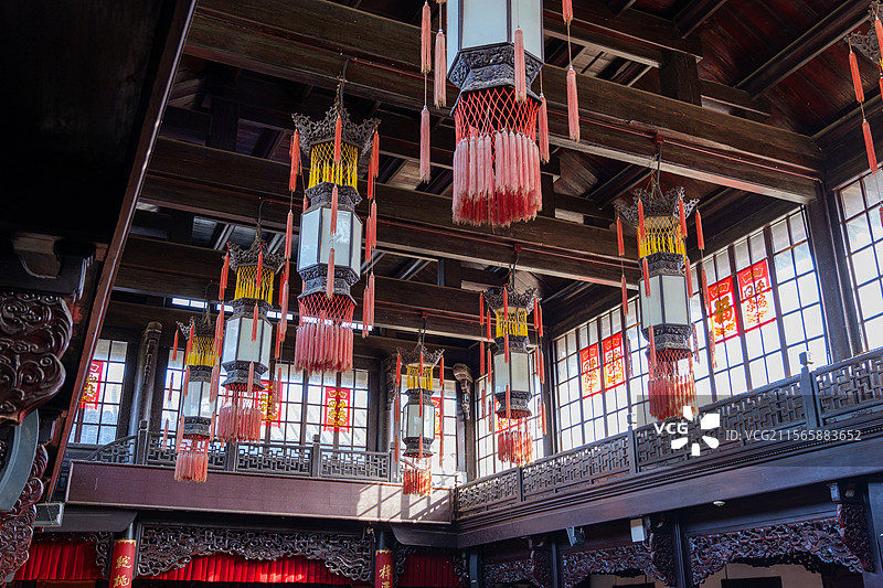 天津杨柳青石家大院图片素材