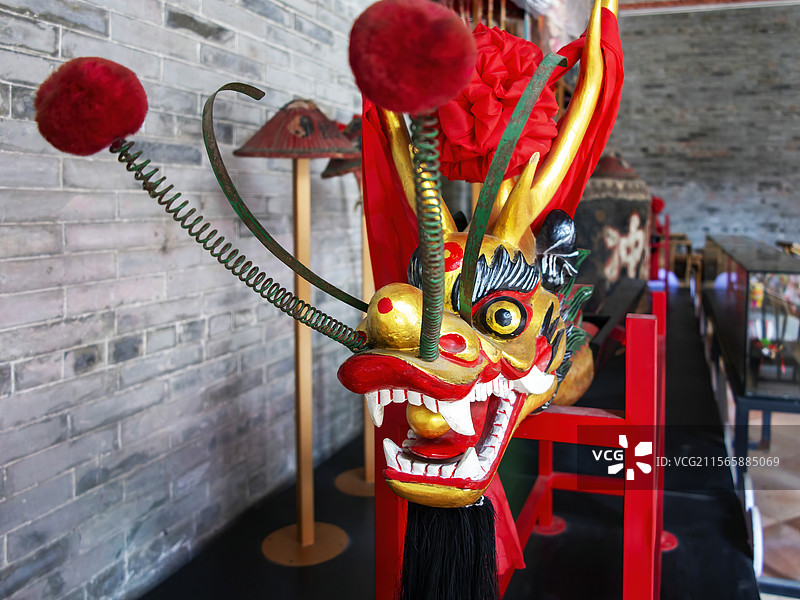 广州黄埔文冲古祠堂图片素材