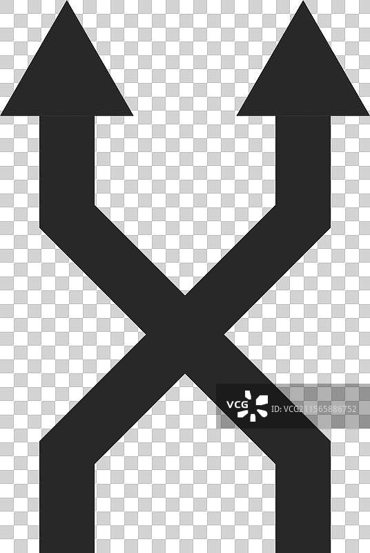 洗牌扁平网页图标概念图片素材