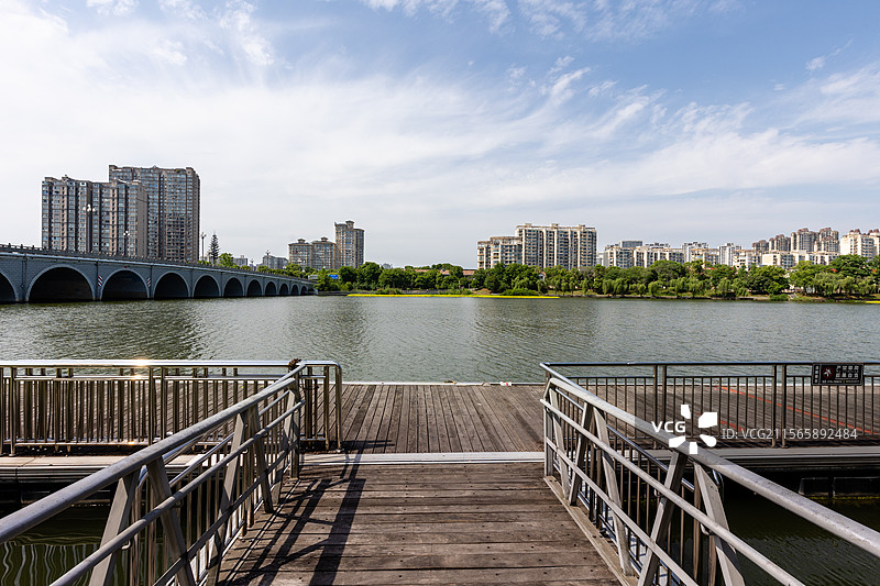 2025年5月5日立夏日常德穿紫河风光带城市风光图片素材