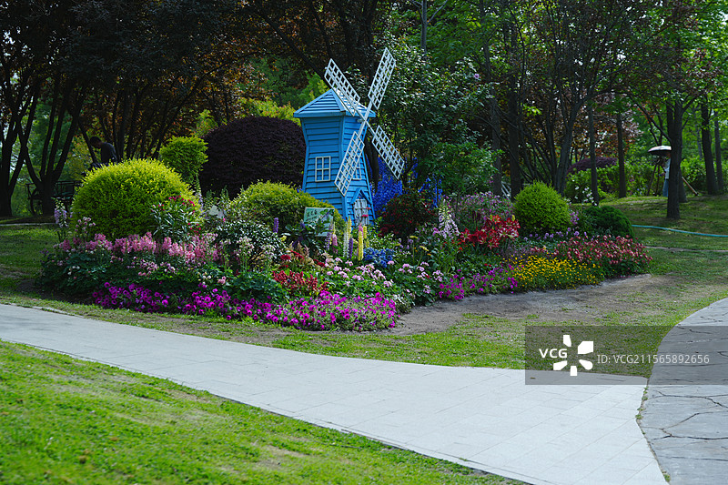 扬州，瘦西湖，烟花三月下扬州图片素材