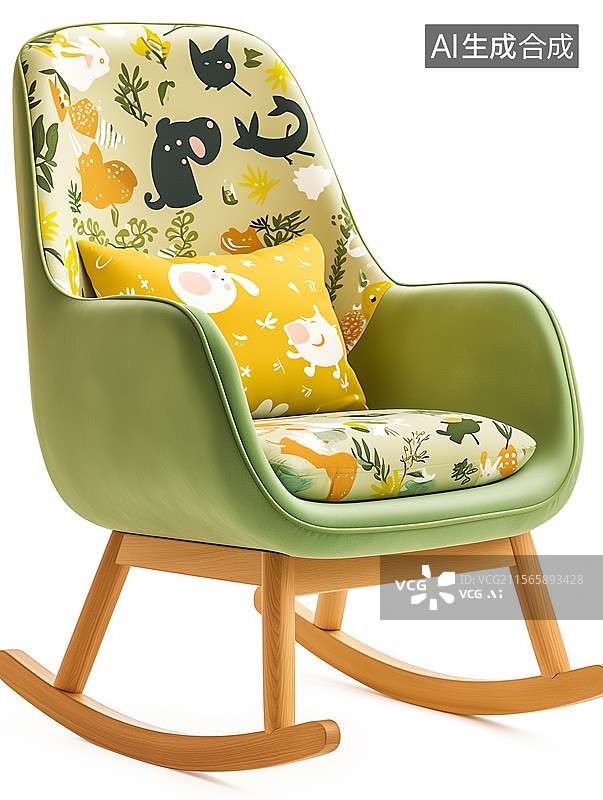 【AI数字艺术】扶手椅图片素材