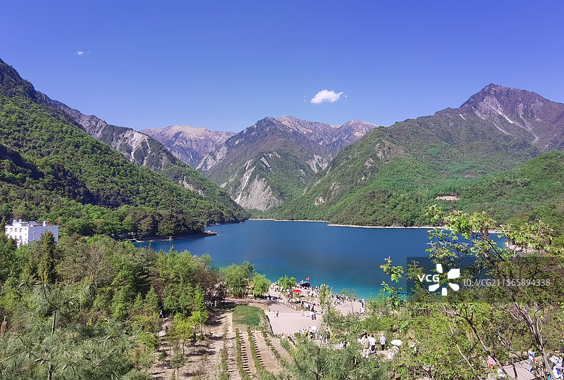 陇南文县天池远景图片素材