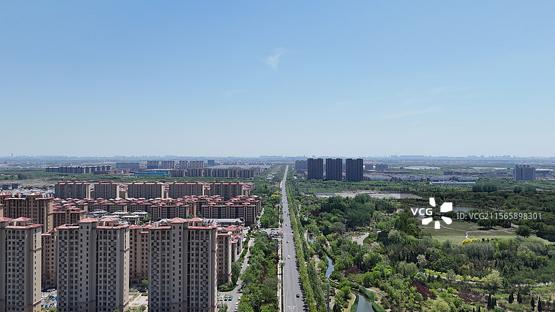 山东省东营市垦利区城市风光图片素材