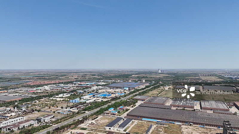 山东省东营市垦利区城市风光图片素材