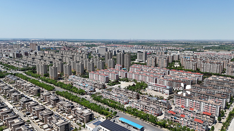 山东省东营市垦利区城市风光图片素材