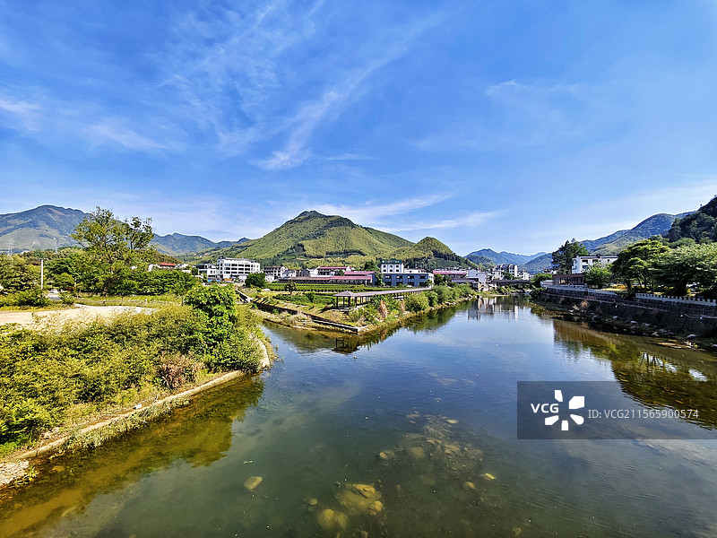 绿水青山青龙潭图片素材