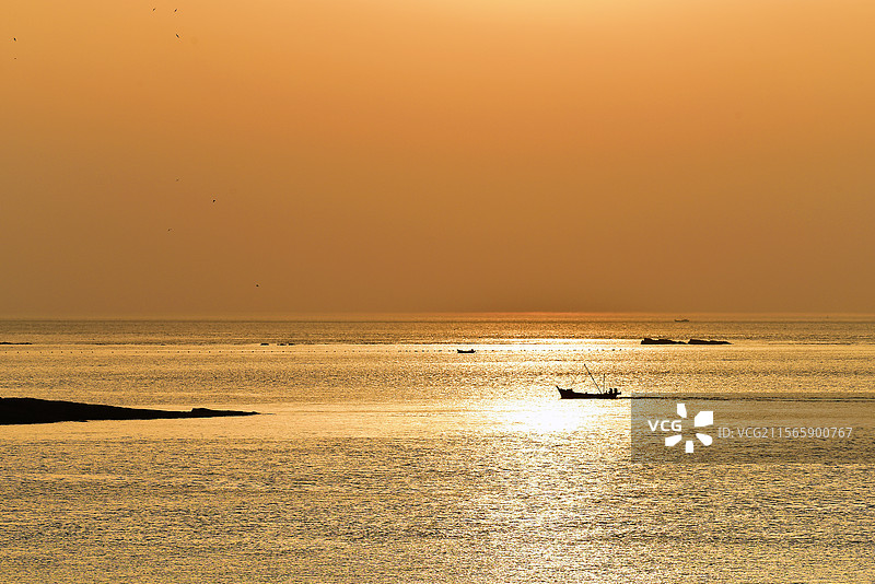 长岛·暮归图片素材