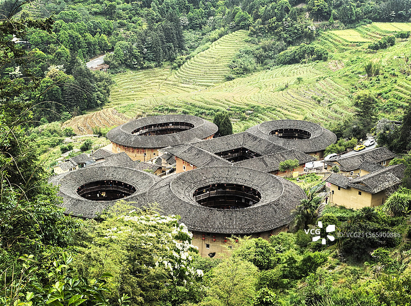 福建土楼—永定土楼图片素材