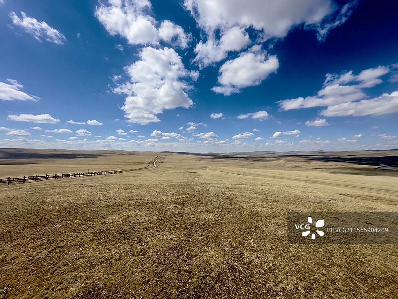 【呼伦贝尔大草原】还没长出绿草的草原图片素材