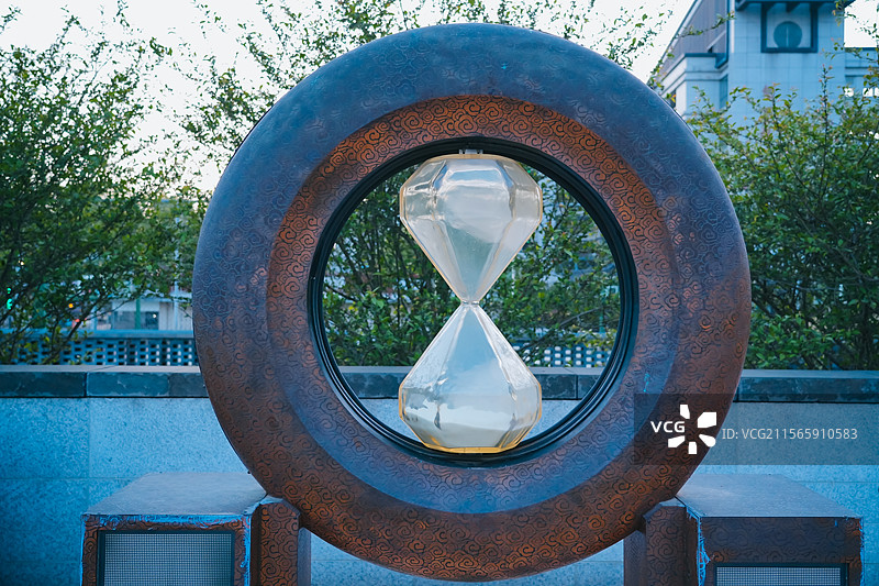 沙漏计时器 浙江省绍兴市气象博物馆图片素材