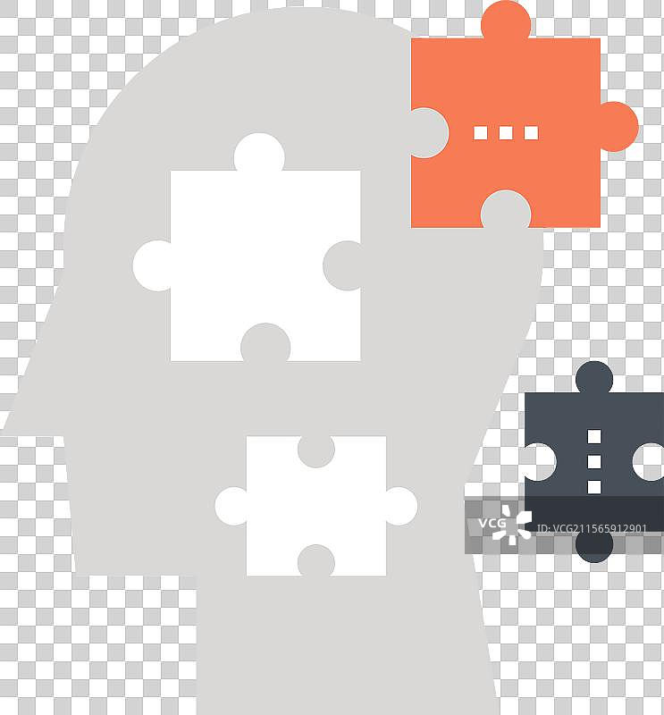 问题解决扁平网页图标概念图片素材