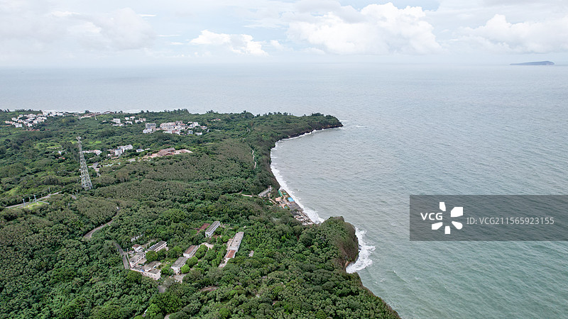 广西北海鳄鱼山港口涠洲岛火山口地质公园图片素材