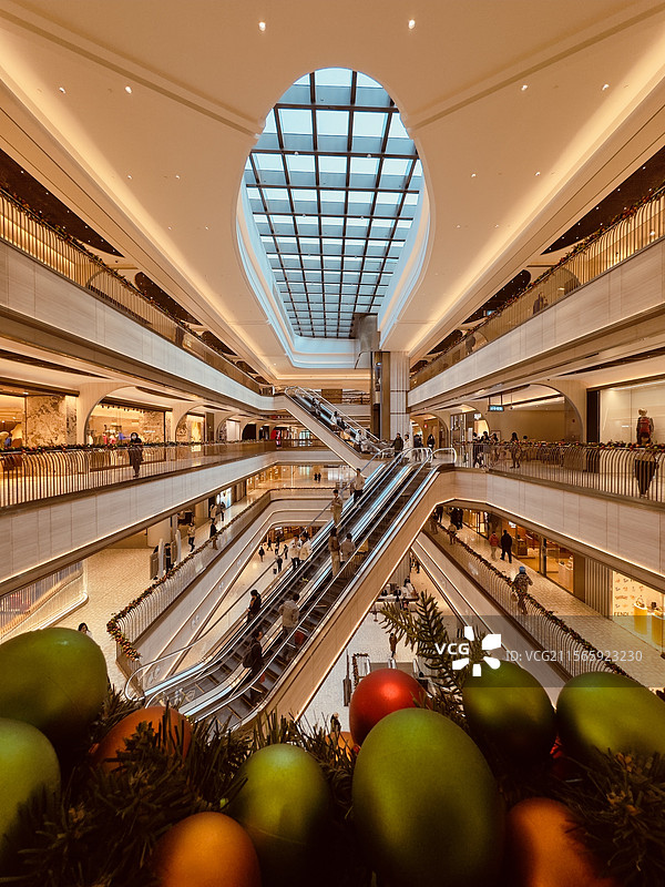 上海前滩太古里（内景）图片素材