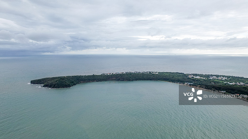 广西北海鳄鱼山港口涠洲岛火山口地质公园图片素材