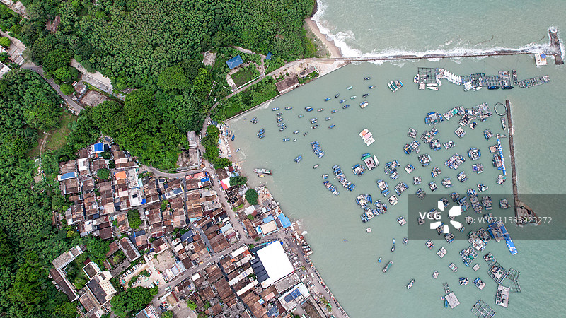 广西北海鳄鱼山港口涠洲岛火山口地质公园图片素材