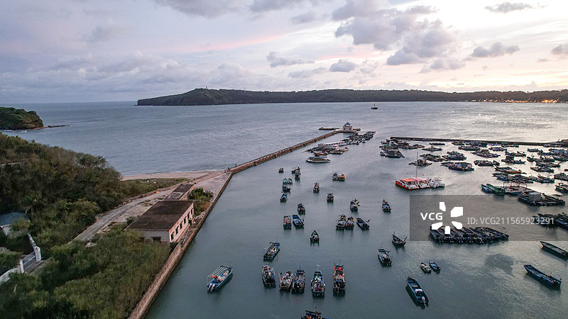 广西北海鳄鱼山港口涠洲岛火山口地质公园图片素材