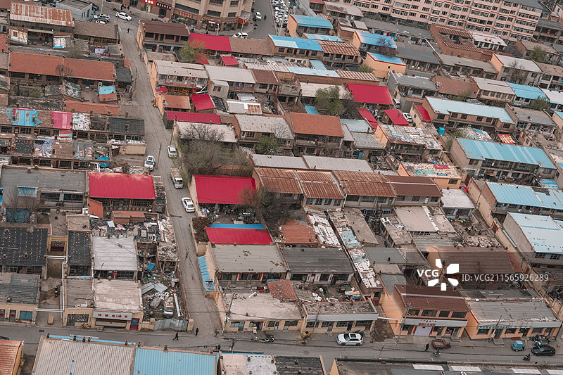 俯瞰宝尔汗佛塔图片素材