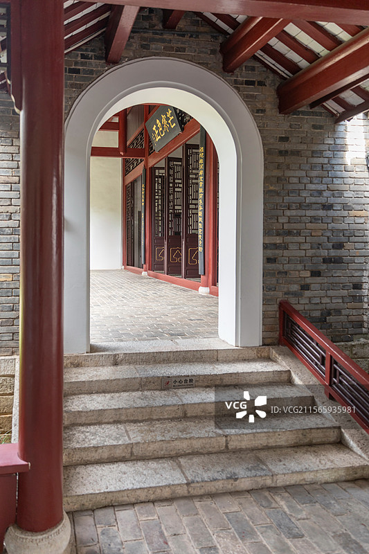 柳州柳侯公园园林景观图片素材