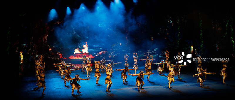 桂林千古情表演现场图片素材