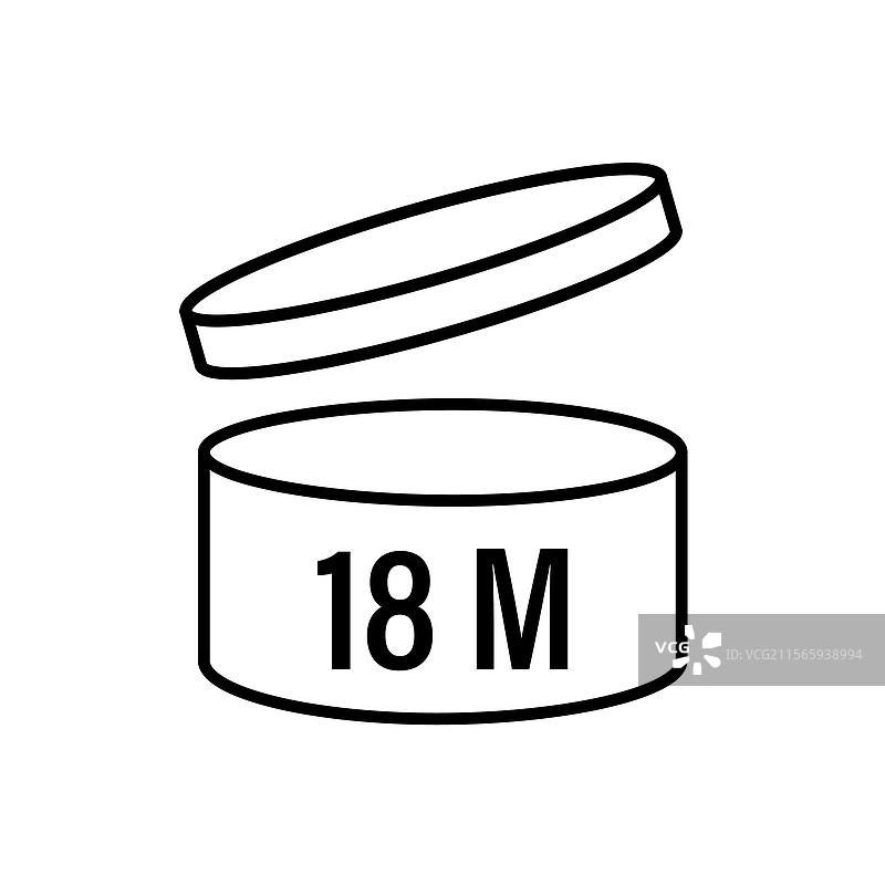 18个月开放Pao后的18个月图标图片素材