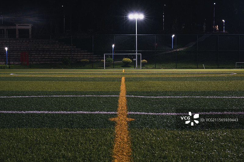 黄阁体育公园足球场图片素材