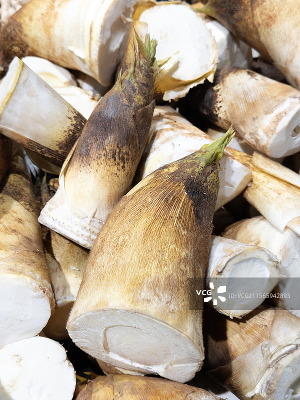 新鲜竹笋图片素材