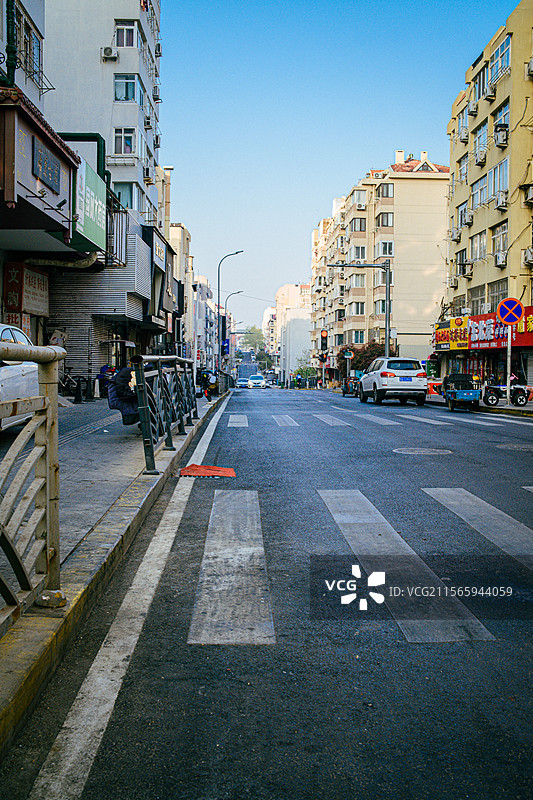 青岛台东步行街图片素材