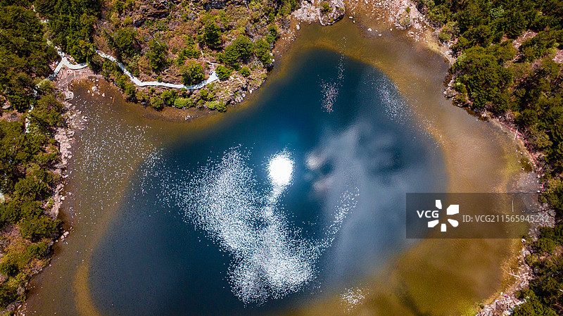 夏日劳动节航拍四川凉山州普格县螺髻山图片素材