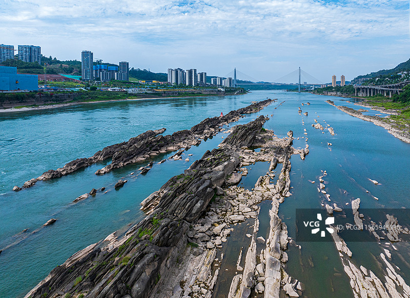 宜宾陈塘关龙脊石——龙王三太子的遗骸图片素材