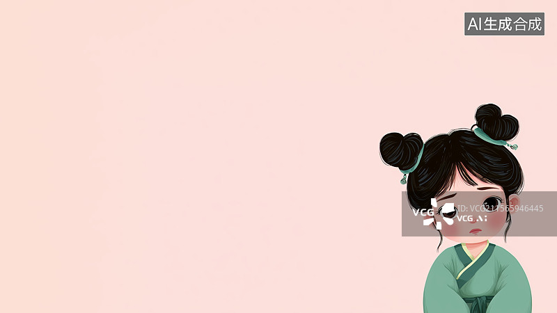 【AI数字艺术】2D卡通右下图片素材