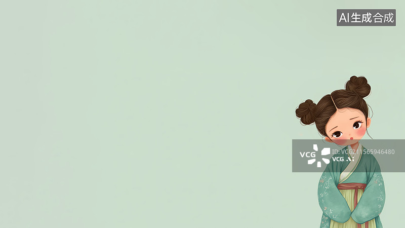 【AI数字艺术】2D卡通右下图片素材