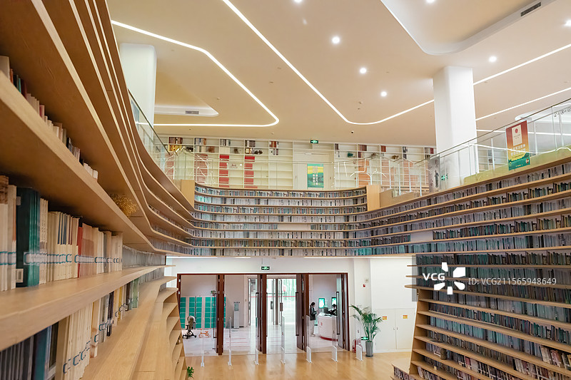 图书馆内部图片素材