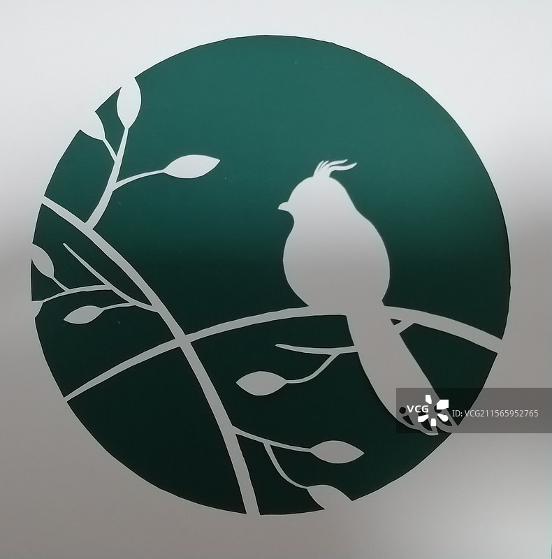 剪纸作品书里树上的鸟儿图片素材