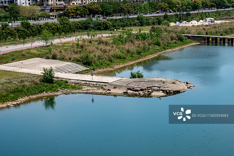 苍溪县嘉陵江自然风光图片素材