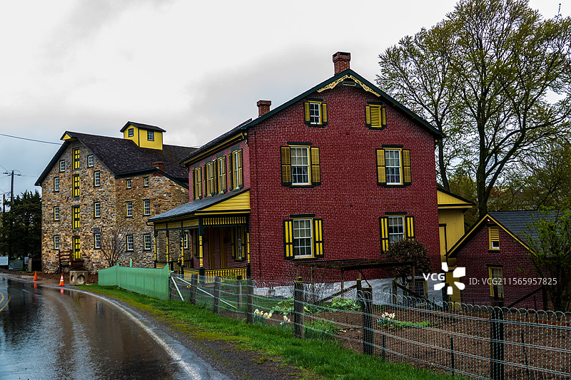 当代桃花源，美国阿米什人保护地—归去来兮，家园图片素材