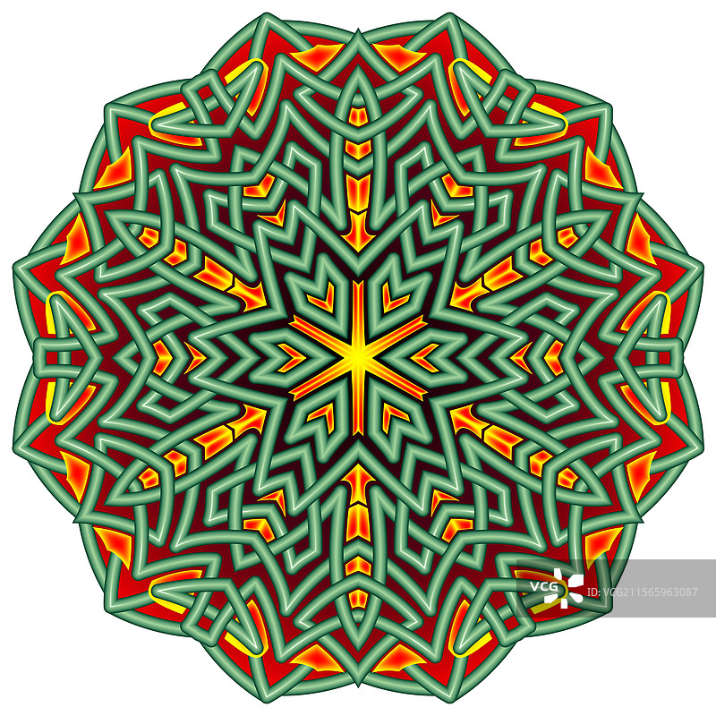 华丽的中世纪骑士盾牌图片素材