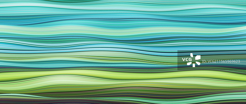 生动的自然渐变新鲜的绿色与蓝色混合图片素材