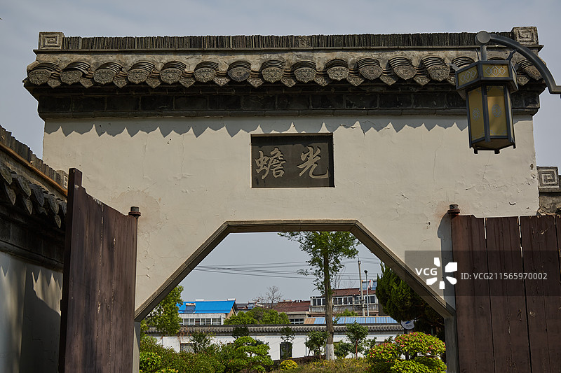 安徽省滁州市全椒县吴敬梓纪念园图片素材