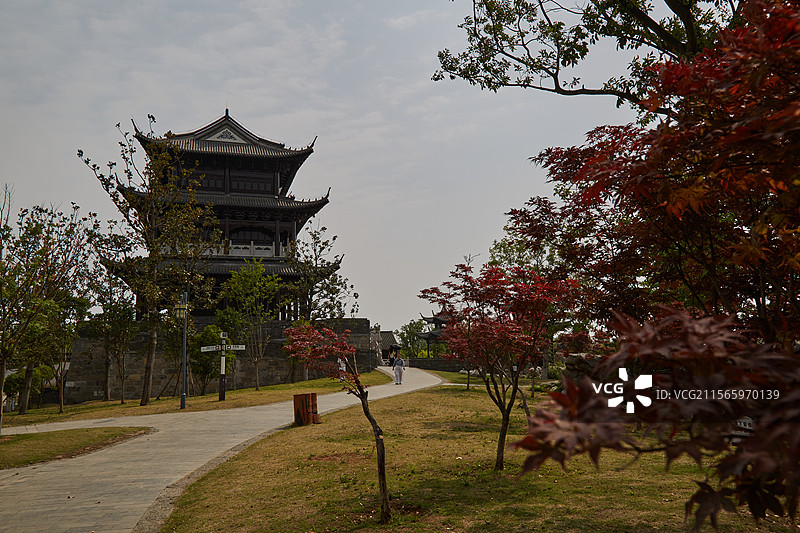 安徽省滁州市全椒县吴敬梓纪念园图片素材